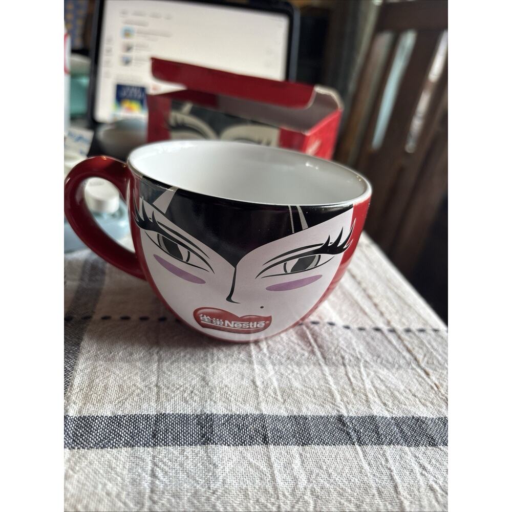 Vintage 2006 Nestle Anime "I Love Chocolate" Mug Nestle + China Collab SPECIAL! - Picture 6 of 8